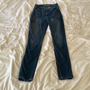 dark wash skinny jeans